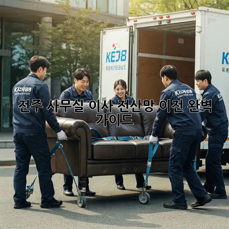 전주 사무실 이사? 전산망 이전 완벽 가이드!