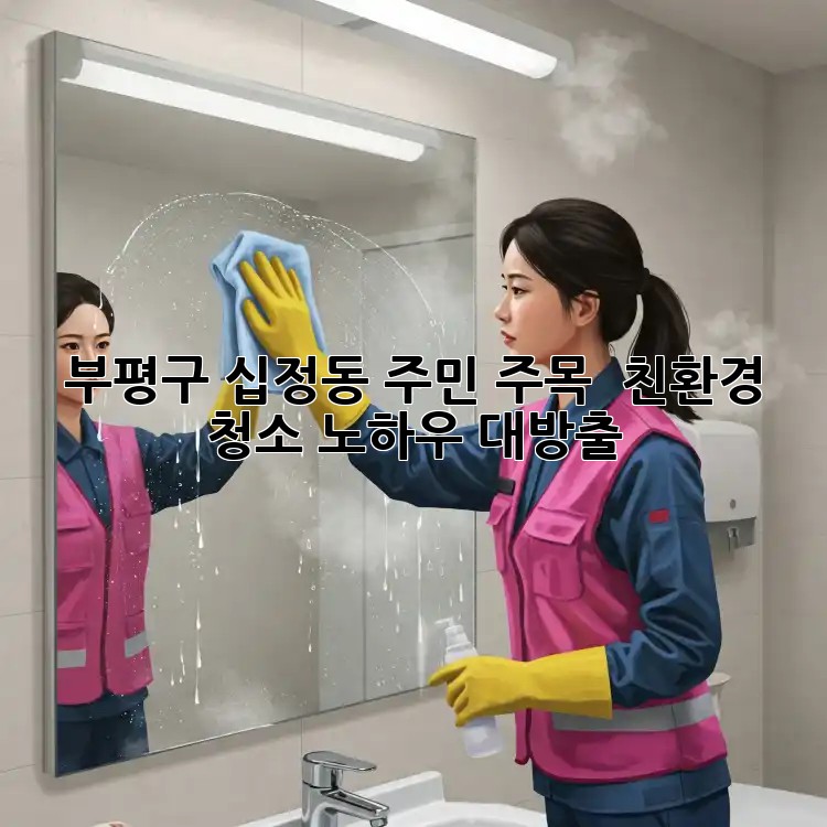🧼 부평구 십정동 주민 주목! ✨ 친환경 청소 노하우 대방출! 🏡