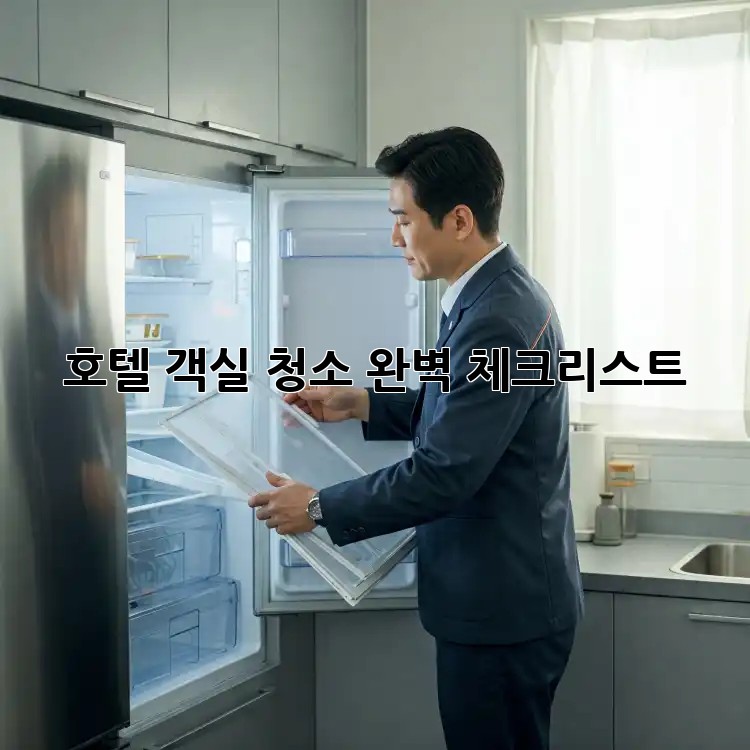 호텔 객실 청소 완벽 체크리스트! 호텔 객실 청소 완벽 체크리스트!