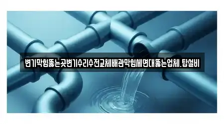 변기막힘뚫는곳변기수리수전교체배관막힘세면대뚫는업체.탑설비