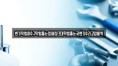 변기막힘하수구막힘뚫는업체싱크대막힘뚫는곳변기수리고압세척