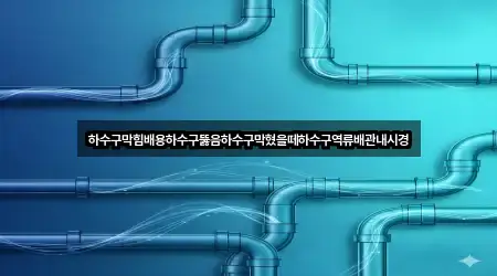 즉시 주소: 동구 창영동 하수구 뚫음 5곳