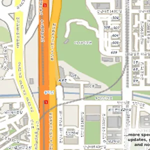 경기 성남시 분당구 구미동 렌트카 렌트114 위치