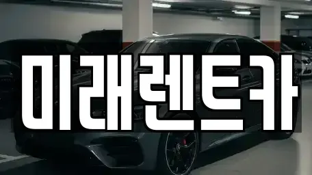경기 이천시 모가면 렌트카 전문 미래렌트카