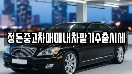 경기도 동두천시 보산동 중고차매매 전문 정든중고차매매내차팔기수출시세