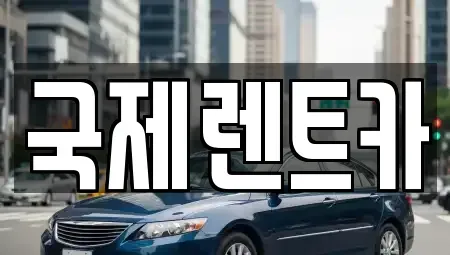 경북 칠곡군 렌트카 전문 국제렌트카