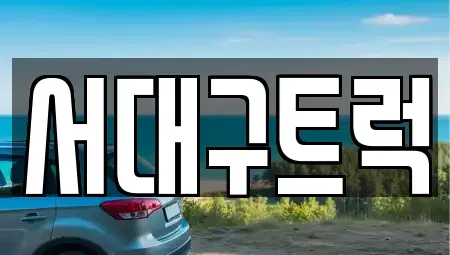 경북 칠곡군 중고차 전문 서대구트럭