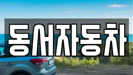 경상북도 포항시 북구 상원동 중고차매매 전문 동서자동차