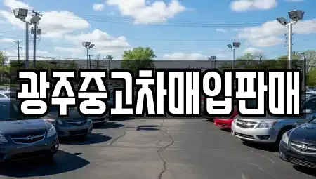 광주광역시 동구 황금동 중고차 전문 광주중고차매입판매