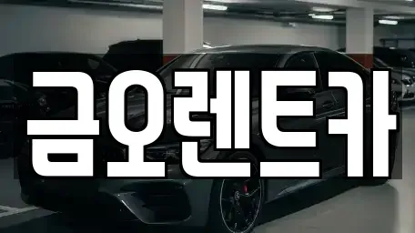 대구 중구 교동 단기렌트카 전문 금오렌트카
