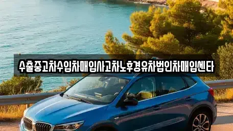 대구 중구 교동 중고차매매 전문 수출중고차수입차매입사고차노후경유차법인차매입센타