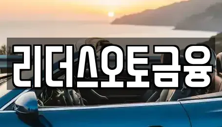 대구 중구 용덕동 장기렌트카 전문 리더스오토금융