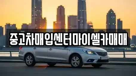 서울특별시 성북구 보문동1가 중고차매입 전문 중고차매입센터마이셀카매매