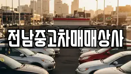 전북 전주시 덕진구 여의동2가 중고차 전문 전남중고차매매상사