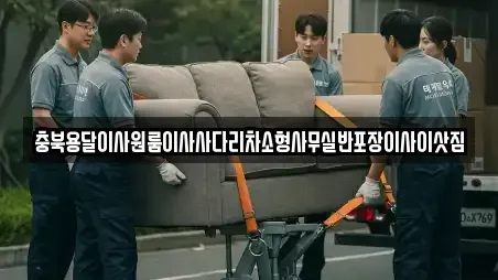 충북용달이사원룸이사사다리차소형사무실반포장이사이삿짐